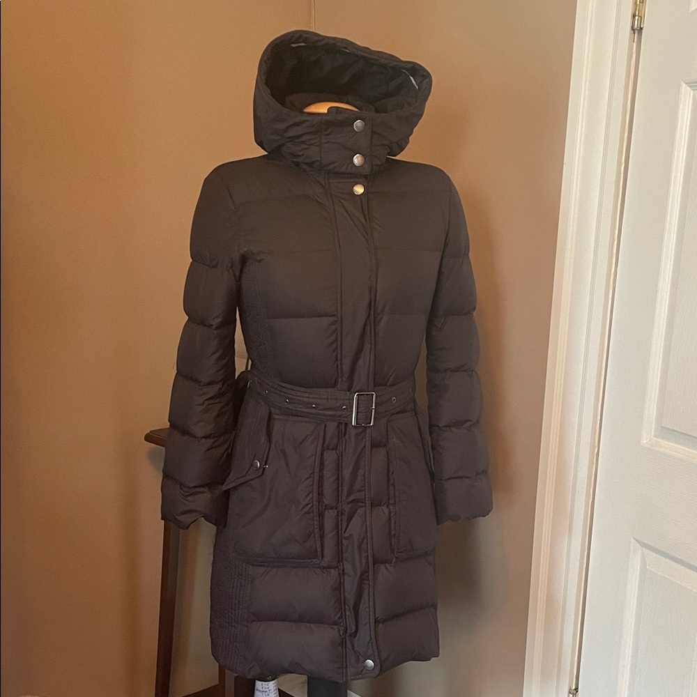 Burberry Women's Black Puffer Coat size s
